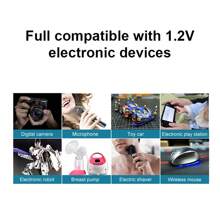 PUJIMAX AA/AAA1.2V NiMH Battery Smart Charger, 8 Independent Slots, With LCD Display, USB Charger, Fast Charging, Charging Protection, Home Essentials [Do Not Charge Disposable Batteries]