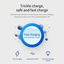 PUJIMAX AA/AAA1.2V NiMH Battery Smart Charger, 8 Independent Slots, With LCD Display, USB Charger, Fast Charging, Charging Protection, Home Essentials [Do Not Charge Disposable Batteries]
