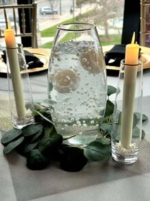 5000pcs Gel Beads Floating Water Pearls Clear Water Beads For Vase Fillers, Floating Candles, Flower Arrangements, Wedding Centerpieces, Floral Decorations For Anniversary And Festivals - Multicolor - View 2