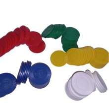 set de 100 fichas de colores blancas amarillas rojas azules y verdes poker - Multicolor - Ver 9