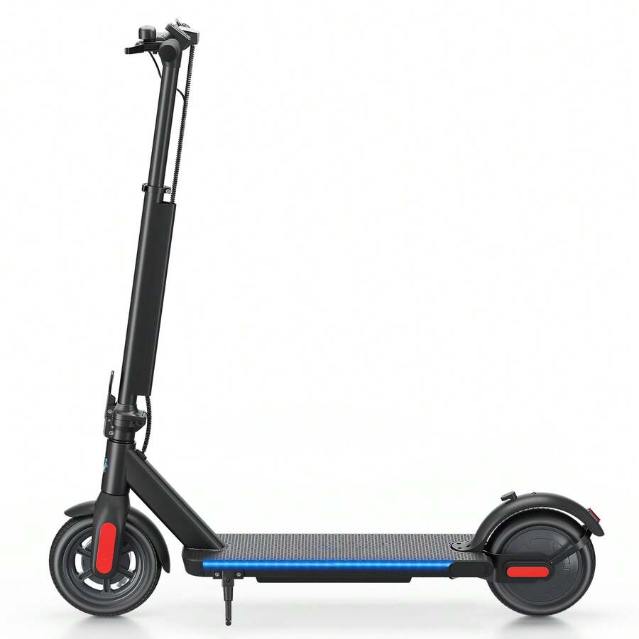 E scooter, scooter eléctrico con neumáticos de 9 pulgadas, scooter eléctrico plegable con carga de hasta 120 kg, velocidad máxima de 20 km/h, alcance de 32 km, sistema de frenado dual E scooter para adultos