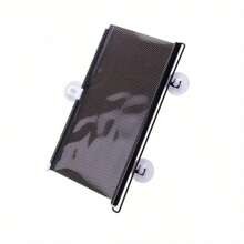 萬用型遮光百葉窗吸盤遮陽帘車用臥房廚房辦公室窗戶遮陽窗簾，無需釘子安裝 - 黑色 - 查看 12