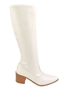 ZATURE STORES Women Equestrian Boots & Western Boots - 白色 - 查看 3