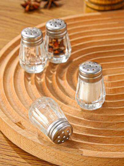 2pcs/4pcs/6pcs/1set Ceramic Condiment Dipping Dishes, Kitchen Dining Tableware Saucer For Salt, Sugar, Spice, Chili Powder, Suitable For Outdoor, Wedding, Party, Gift, Birthday