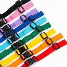 حزام صدر واحد، حزام تخييم خارجي، حزام كتف للظهر قابل للتعديل ومانع للانزلاق - الأسود - مشاهدة 2