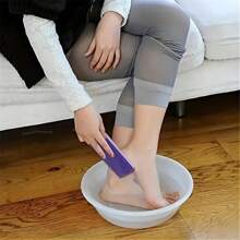 1pc Dual-Color Callus Remover, Polyurethane Foot Stone For Home Pedicure