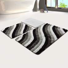 Well Home Setmat (3 pezzi) nero, bianco e grigio - Multicolore - Visualizzare 2