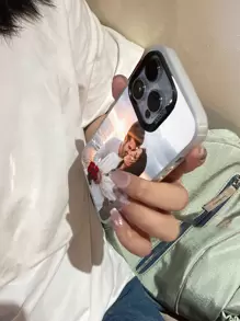 Apple One Personalized Laser Gradient PC+Silicone Phone Case, Compatible With IPhone 15, IPhone 15 Plus And IPhone 15 Pro Max Wedding - Multicolor - View 2