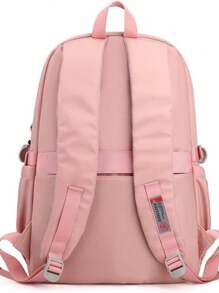Women Fashion Backpacks - Màu hồng gỉ - Xem 4