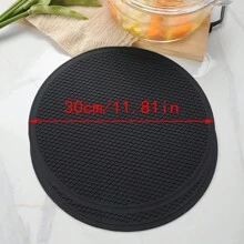 Silicone Honeycomb Insulation Pad, Non-Slip Pot Holder, Jar Opener, And Microwave Mat For Home Use