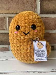 A 5.9inch Emotional Support Chicken Nuggets,Suitable As A Holiday Gift(Random Packaging And Shipping) - Multicolor - View 8