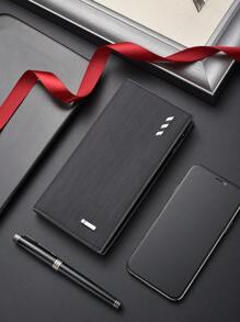 SHABILI New Men's Ultra-Thin In Korean Style With Multiple Card Slots For Students Men's Factory Leather Clutch For Men Wallet Purse Wallet Long Wallet - Black - View 3