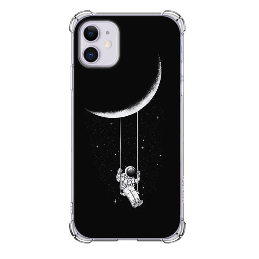 Capa Capinha de Celular Personalizada Tpu Astronauta - AST004IP - Visão 1