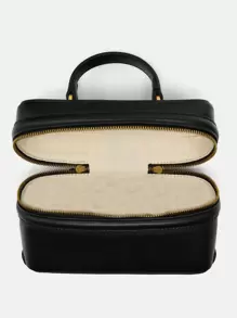 2024 Spring New Arrival Women's Black Hard-Structured Shoulder Crossbody Bag - Black - View 3