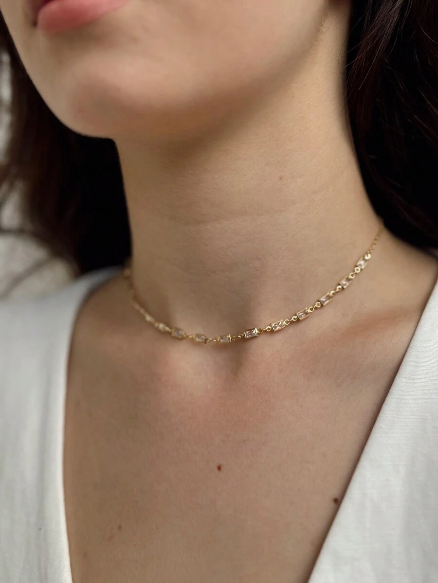 Chokers - 金色 - 查看 1