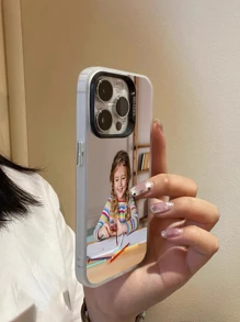 1 Ốp lưng điện thoại bằng PC + silicon có hiệu ứng chuyển màu laser tùy chỉnh tương thích với iPhone 15, iPhone 15 Plus, iPhone 15 Pro Max - Nhiều màu - Xem 5