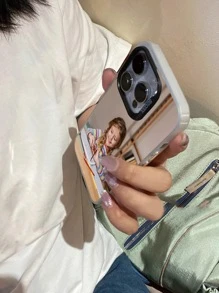 1 Ốp lưng điện thoại bằng PC + silicon có hiệu ứng chuyển màu laser tùy chỉnh tương thích với iPhone 15, iPhone 15 Plus, iPhone 15 Pro Max - Nhiều màu - Xem 4