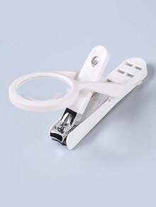 Large Nail Clipper And Magnifier, Classic Style, Durable Stainless Steel Fingernail And Toenail Clippers For Elderly, Precision Trimming Tool With Easy Grip - Multicolor - View 2