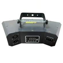 INXZNAU Full Color 6-Eyes RGB DJ Laser Light/DMX512 Control Scan Stage Light/Scanner/Projector/Disco Beam Effect For Stage Parties Christmas - Black - View 10