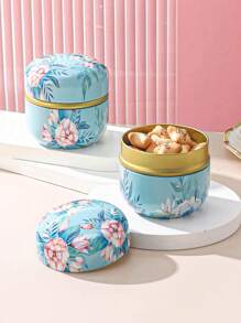 1 件/1 套家庭/餐厅/客厅/厨房金属罐，用于储存谷物、干果、糖果、饼干、面包，适用于户外、婚礼、派对、礼物、生日 - 彩色 - 查看 13