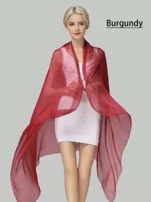 1 chiếc khăn choàng bằng vải voan mềm mại màu trơn cho nữ đi biển, khăn choàng dài thời trang và đa năng cho mùa xuân/hè/thu, chống nắng, thoáng khí, khăn choàng cho các buổi đi chơi hàng ngày, kỳ nghỉ, khăn tắm biển Bandana, dây buộc tóc, dây buộc đầu lý tưởng để làm nổi bật vẻ ngoài của bạn - Khăn voan lụa lạnh - Xem 7