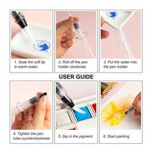 6 chiếc bút nước trong, đồ dùng học tập cho học sinh - Trong sáng - Xem 4