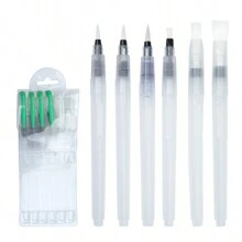 6 chiếc bút nước trong, đồ dùng học tập cho học sinh - Trong sáng - Xem 6