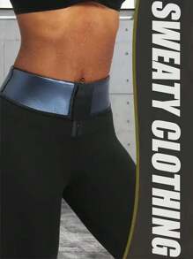 1 pièce Pantalon de sport taille haute pour femmes, automne et hiver 2025. Pantalon moulant amincissant à taille haute, legging de sport pour le levage des fesses et le modelage. Pantalon de yoga et de fitness moulant pour sculpter la silhouette parfaite. Legging de sport amincissant et levant les fesses, pantalon de sport respirant pour le yoga et la course.