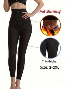 1 pièce Pantalon de sport taille haute pour femmes, automne et hiver 2025. Pantalon moulant amincissant à taille haute, legging de sport pour le levage des fesses et le modelage. Pantalon de yoga et de fitness moulant pour sculpter la silhouette parfaite. Legging de sport amincissant et levant les fesses, pantalon de sport respirant pour le yoga et la course.