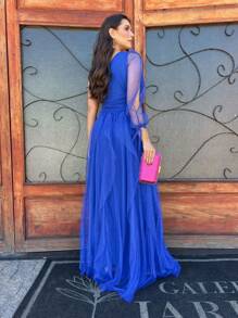 Bridesmaid Dresses - 寶藍色 - 查看 2