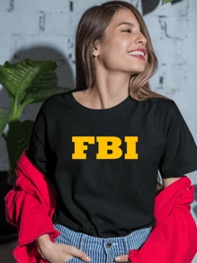 Women T-Shirts - 黑色 - 查看 2