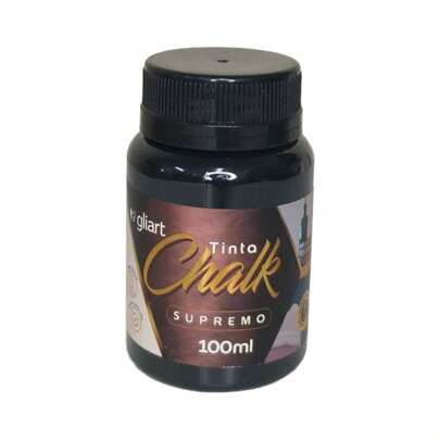 Tinta Chalk Para Artesanato Gliart 100ml - Excelente Cobertura