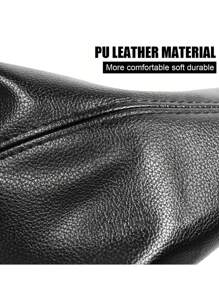 Premium Universal PU Leather Gear Shift Boot Cover – Sleek Protection, Comfortable Grip & Easy Installation For Auto/Manual Cars - Multicolor - View 6