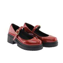 LUZY LOVE Women Mid-Calf Boots - 清漆紅 - 查看 2