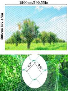 Garden Anti-Bird Netting For Vegetables And Fruit Trees, 13X50 Feet Plastic Mesh Net For Bird, Deer, Squirrel And Other Animals, Suitable For Greenhouse - Multicolor - View 2