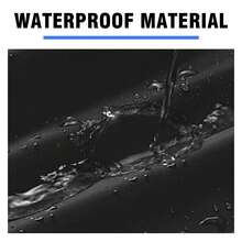 5.10*2.00*1.50m Sedan Blue And Black Color Combination Full Sunshade, Anti-UV, Dustproof, Rainproof - 黑藍 - 查看 10