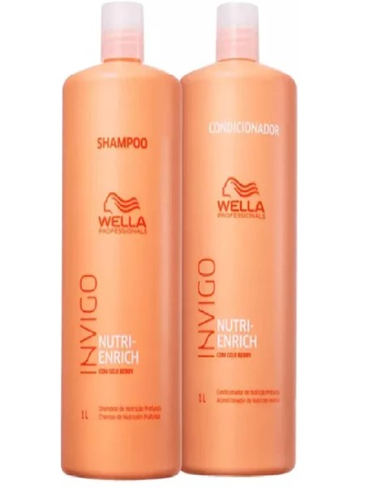 Invigo Nutri Enrich Kit Shampoo 1000ml + Cond 1000ml