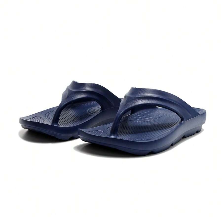 Chanclas de verano para mujer, disponibles en múltiples colores - Azul marino - Ver 1
