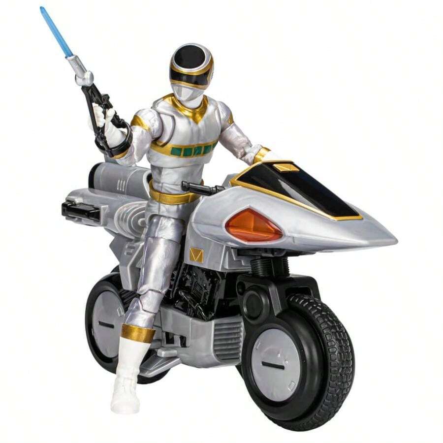Hasbro Power Rangers Lightning Collection In Space Silver Ranger Action Figure - Default - View 1
