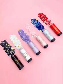 Bộ 6 dụng cụ bắn pháo giấy mừng cưới, máy bắn pháo giấy cầm tay, que pháo giấy, ống pháo giấy, vật dụng cho tiệc cưới, giáng sinh - ngẫu nhiên - Xem 4