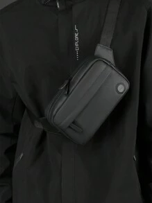 Chest Bag, New Shoulder Bag, Outdoor Backpack, Cycling Waist Pack, Sports & Casual Crossbody Bag Phone Bag