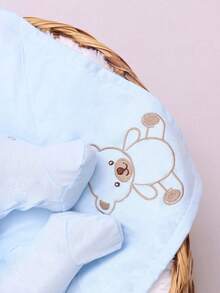 Baby Boys Jumpsuits - Màu xanh nhạt - Xem 4