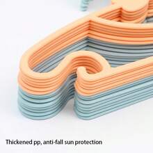 20pcs/10pcs Multi-Function Children Clothes Hangers Baby Small Hanger Nonslip Infant Newborn Clothing Rack For Home Use Love Valentine