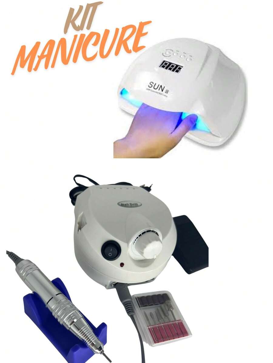 Tesouro direto Import Nail Curing Lamps & Dryers - White - View 1