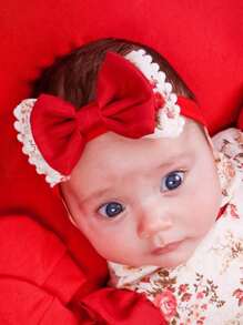 Baby Girls Rompers - Rojo - Ver 4