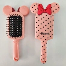 Cepillo de pelo portátil con función de masaje, diseño de dibujos animados de Stitch, cojín de aire - Multicolor - Ver 19