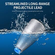 10pcs Lead Soft Lure Fishing Bullet Sinker With Plastic Insert, Carolina Rig Fishing Tackle Set, Casting Jig Hook With Lead Sinker For Long Casting - Multicolor - View 6