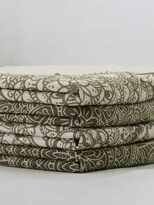 SUMGAR Beige Coffee Mandala Throw Kissenbezüge Frühling Boho Pattern Square Kissenbezüge Bohemian Kissenbezüge für Schlafsofa Auto mit unsichtbarem Reißverschluss 45x45cm 4er Pack - Verschiedenfarbig - Übersicht 6