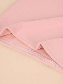 Tween Girls' Thermal Underwear Set For Autumn And Winter, Innerwear For Home Use - Pink - View 5