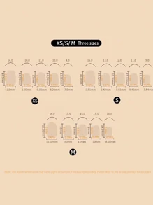 Monina 30-Pack Rainbow Candy Cat Eye Gel Nail Wraps, Handmade Gradient Stones, Translucent Sweet Sugar Glass Bead Manicure, Versatile Charmer, Perfect Gift For Women's Festive Occasions Nails - You Make Me Melt - View 11